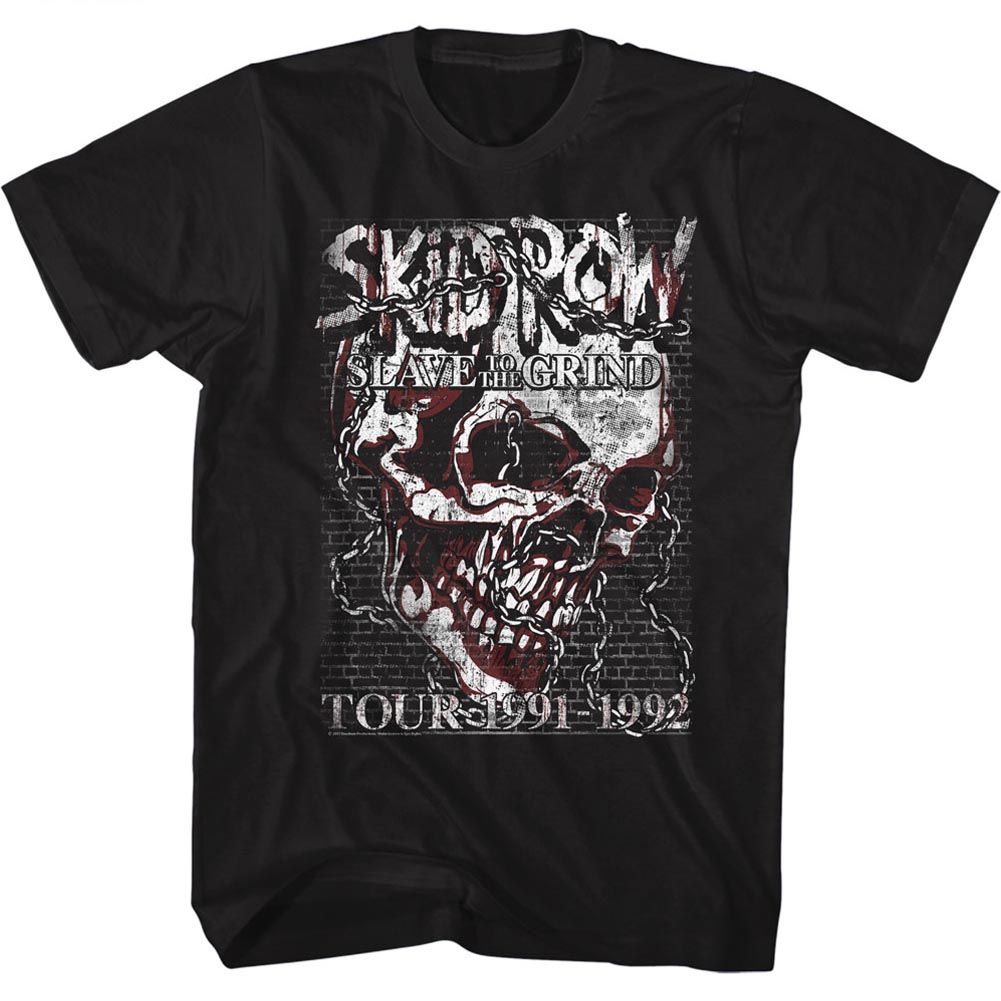 SKID ROW - SKULL CHAIN SHIRT