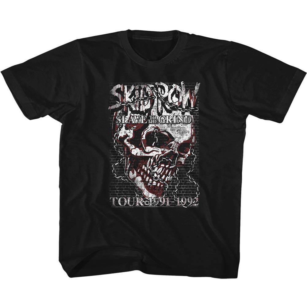 SKID ROW - SKULL CHAIN YOUTH SHIRT