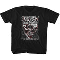 SKID ROW - SKULL CHAIN YOUTH SHIRT