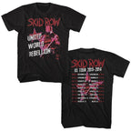SKID ROW - UWR TOUR 2013-14 SHIRT