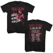 SKID ROW - UWR TOUR 2013-14 SHIRT