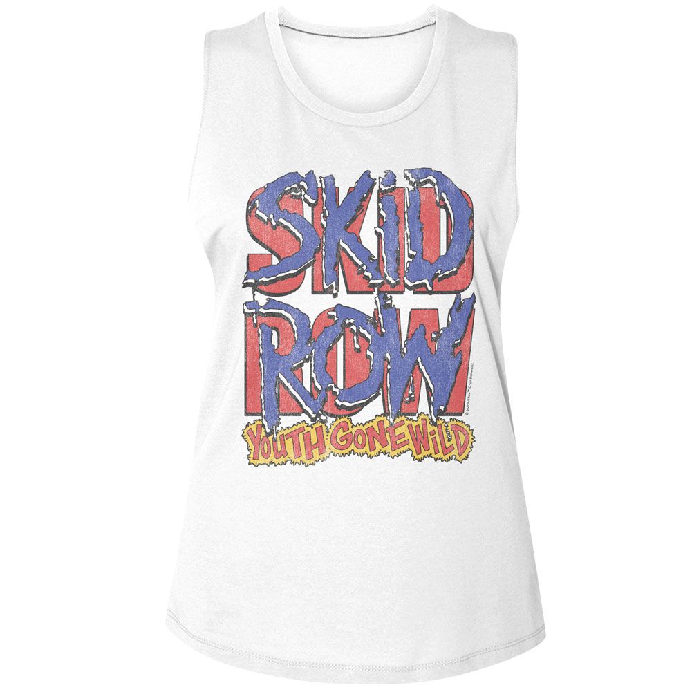 SKID ROW - SR LOGO AND YGW LADIES SHIRT