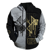 SLEEP TOKEN "ARCADIA BLACK & GOLD" LIMITED EDITION EXCLUSIVE CUT & SEW HOODIE