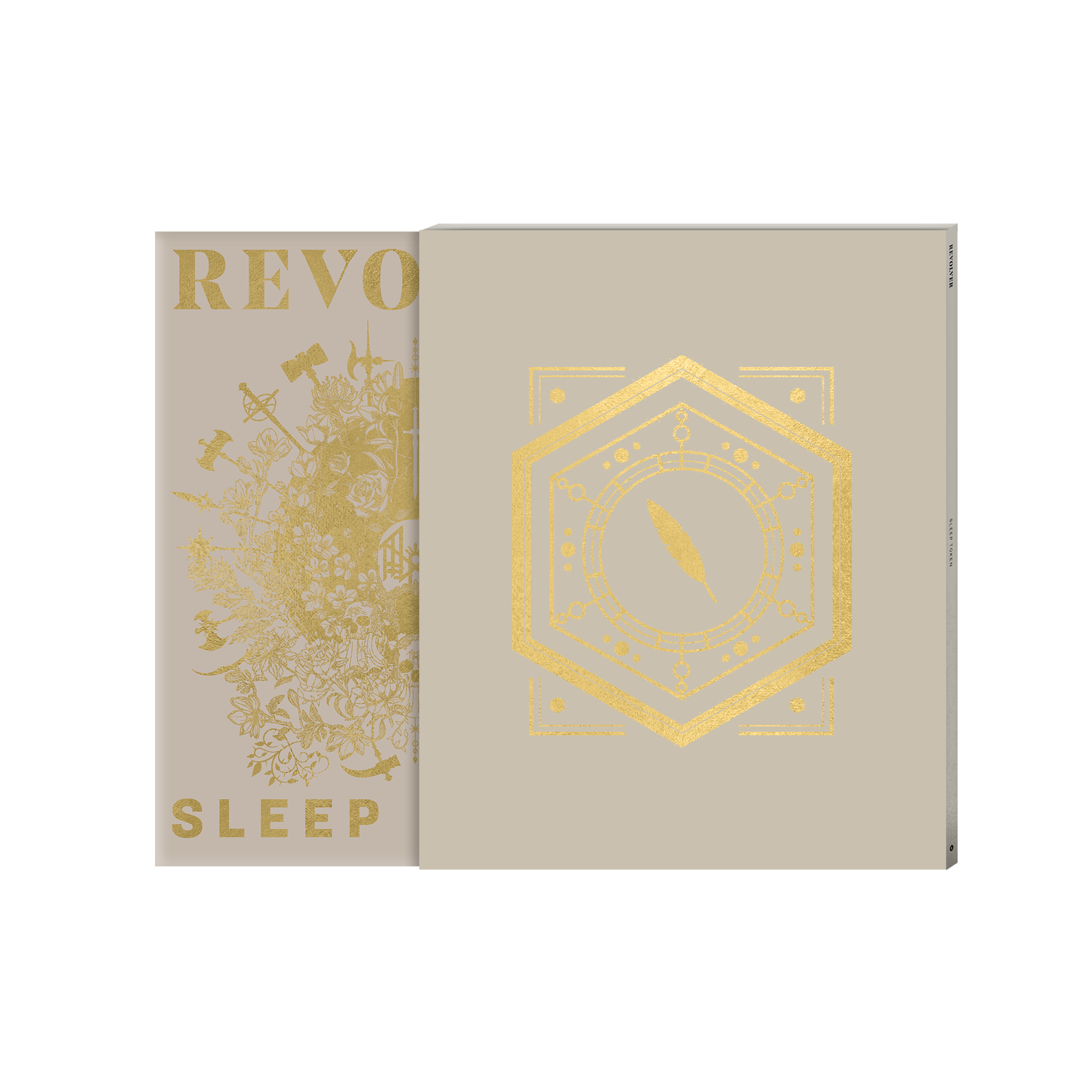 SLEEP TOKEN x REVOLVER – "HOUSE VERIDIAN" & "FEATHERED HOST" SUMMER 2025 ISSUES IN NUMBER MATCHED SLIPCASES