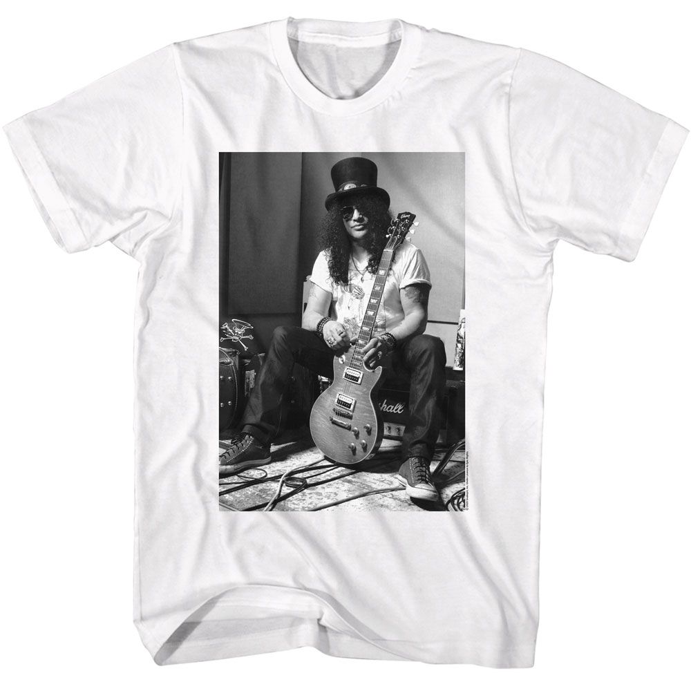 SLASH - BW SLASH GUITAR SHIRT