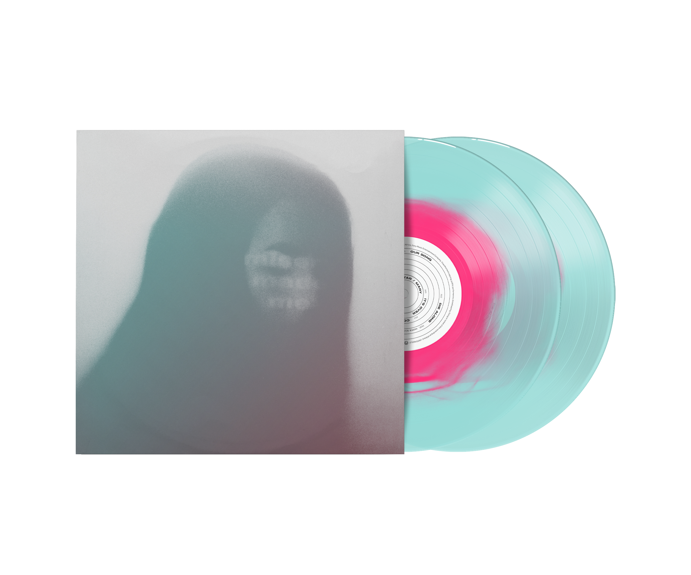 SILVERSTEIN ‘MISERY MADE ME’ DELUXE 2LP - EXCLUSIVE - LTD. 750 - HOT PINK/LIGHT BLUE