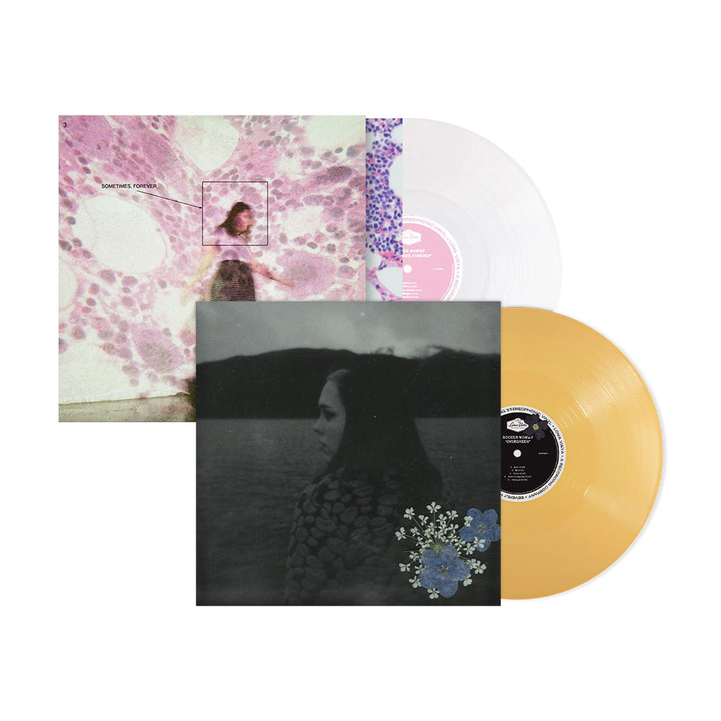 SOCCER MOMMY 'EVERGREEN' LP + 'SOMETIMES, FOREVER' LP - LTD. EDITION - VARIOUS COLORS