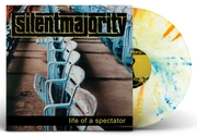 SILENT MAJORITY 'LIFE OF A SPECTATOR' LP - EXCLUSIVE - LTD. 300 - WHITE/BANANA/SWIRL