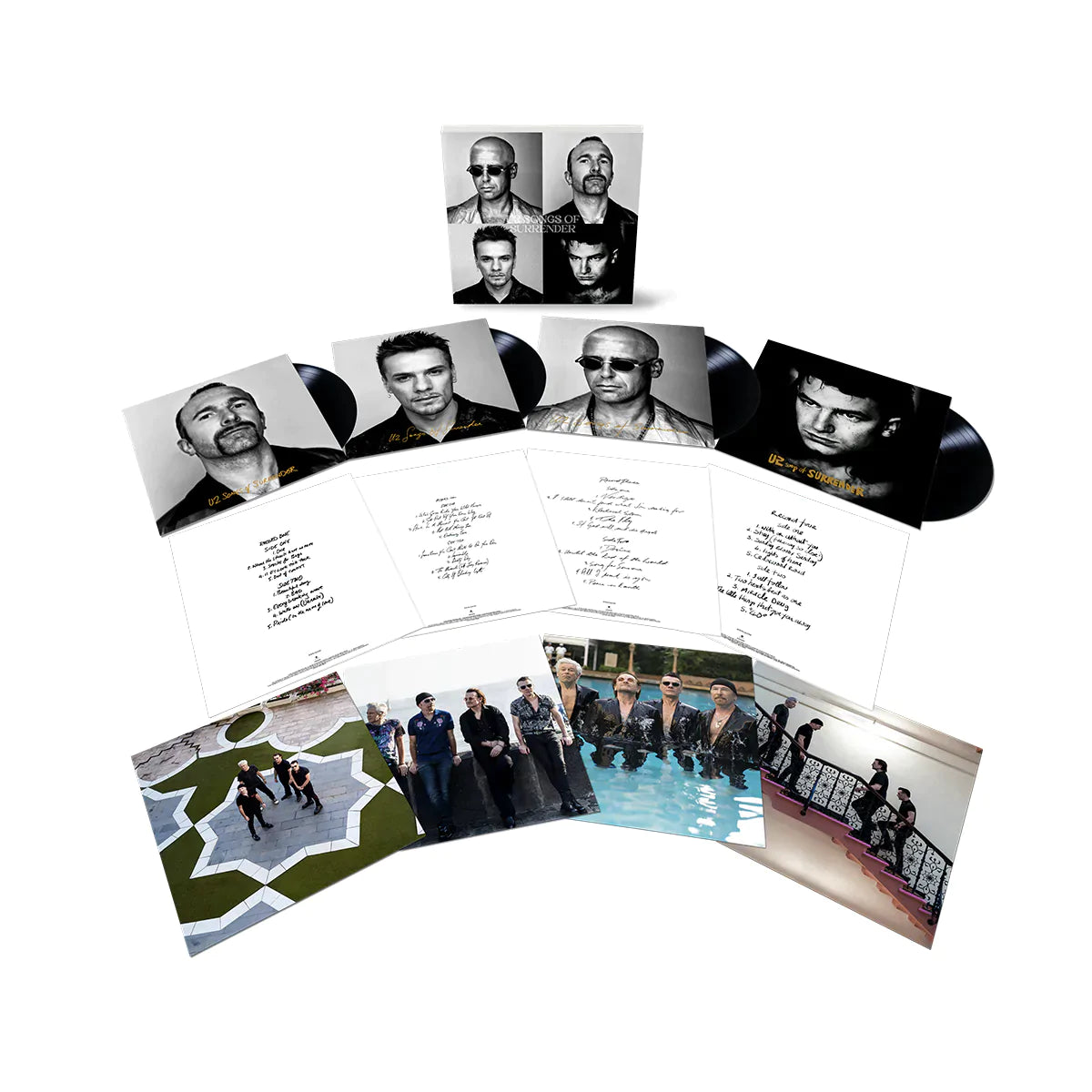 U2 'SONGS OF SURRENDER' 4LP BOX SET - SUPER DELUXE COLLECTOR'S EDITION