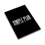 SIMPLE PLAN'NO PADS, NO HELMETS...JUST BALLS' LP - EXCLUSIVE - LTD. 700 - RED/WHITE/SPLATTER + SPECIAL COLLECTOR'S EDITION DELUXE MAGAZINE