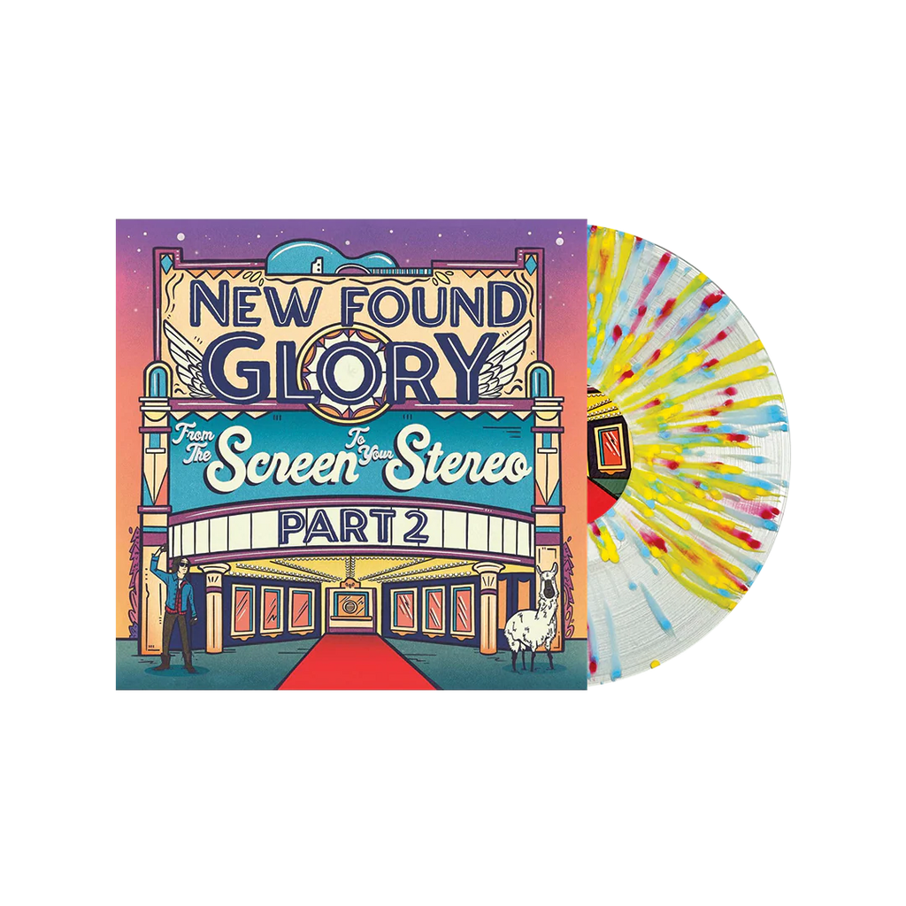 NEW FOUND GLORY 'FROM THE SCREEN TO YOUR STEREO PART 2' LP - (Clear/Canary/Baby Blue/Red Splatter)