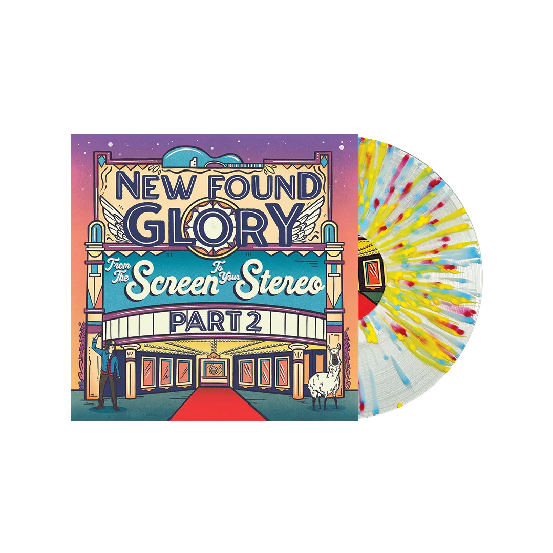 NEW FOUND GLORY 'FROM THE SCREEN TO YOUR STEREO PART 2' LP - (Clear/Canary/Baby Blue/Red Splatter)