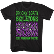 SPOOKY SCARY SKELETONS - SSS CHECKERS SHIRT