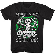 SPOOKY SCARY SKELETONS - SSS SKULL DRUMMER SHIRT