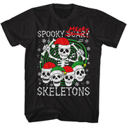 SPOOKY SCARY SKELETONS - SPOOKY SCARY MERRY SKELETONS SHIRT