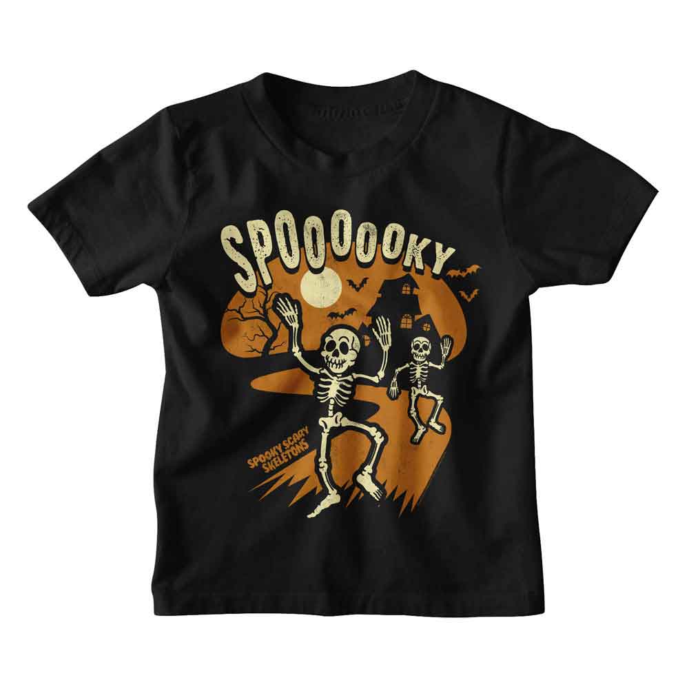 SPOOKY SCARY SKELETONS - SSS SPOOKY PATH YOUTH SHIRT