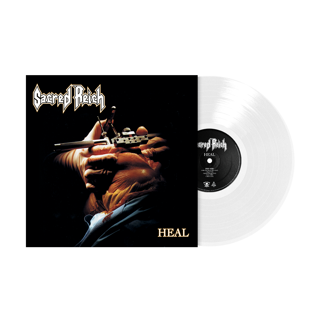SACRED REICH ‘HEAL’ LP - EXCLUSIVE - LTD. 250 - VARIOUS COLORS
