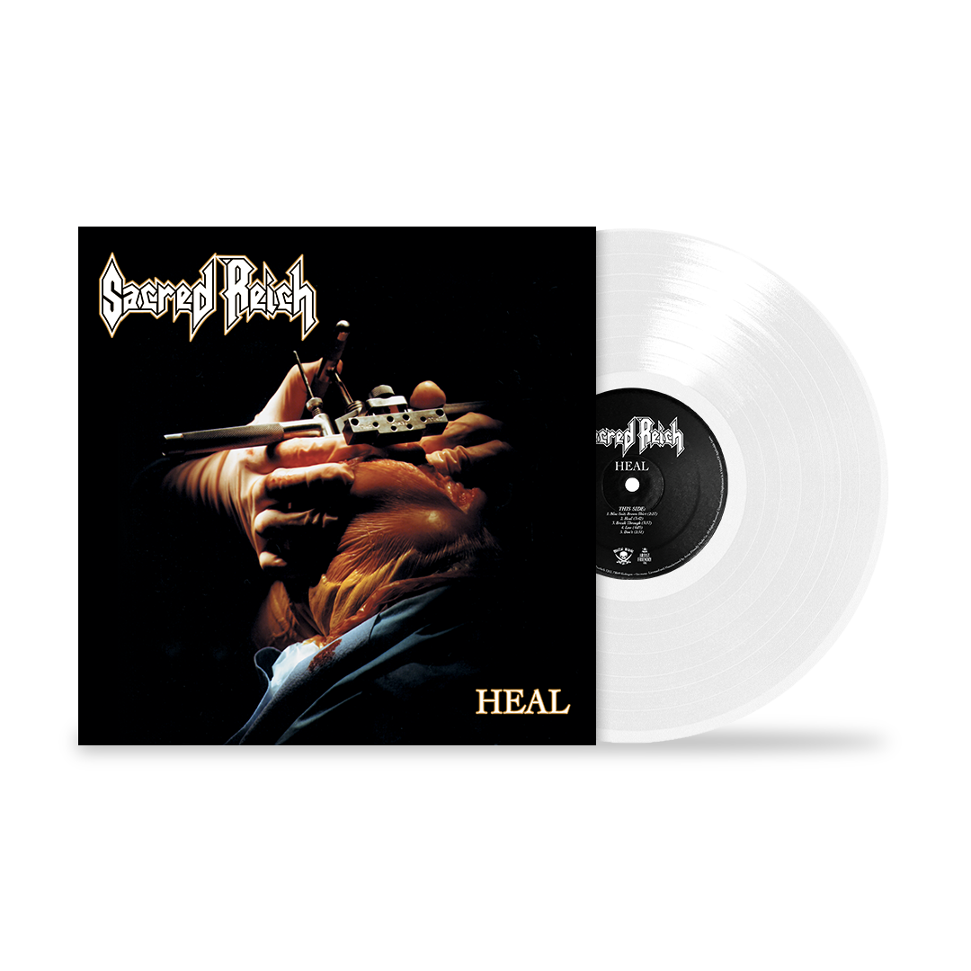 SACRED REICH ‘HEAL’ LP - EXCLUSIVE - LTD. 250 - VARIOUS COLORS