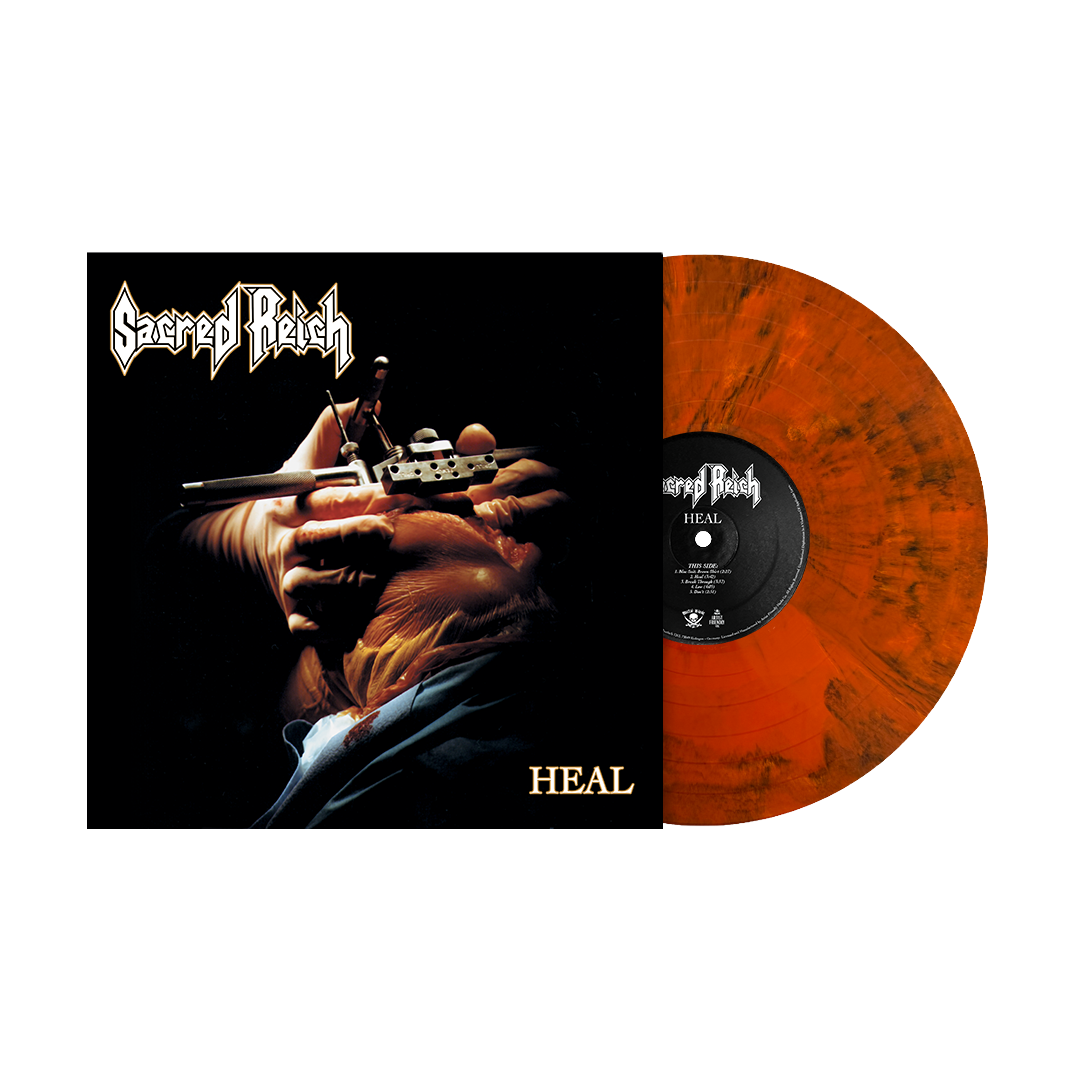 SACRED REICH ‘HEAL’ LP - EXCLUSIVE - LTD. 250 - VARIOUS COLORS