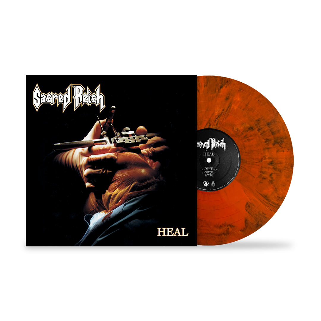 SACRED REICH ‘HEAL’ LP - EXCLUSIVE - LTD. 250 - VARIOUS COLORS