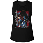 STEVIE RAY VAUGHAN - KNEELING LADIES SHIRT