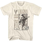 STEVIE RAY VAUGHAN - SRV IN STEP 89 SHIRT