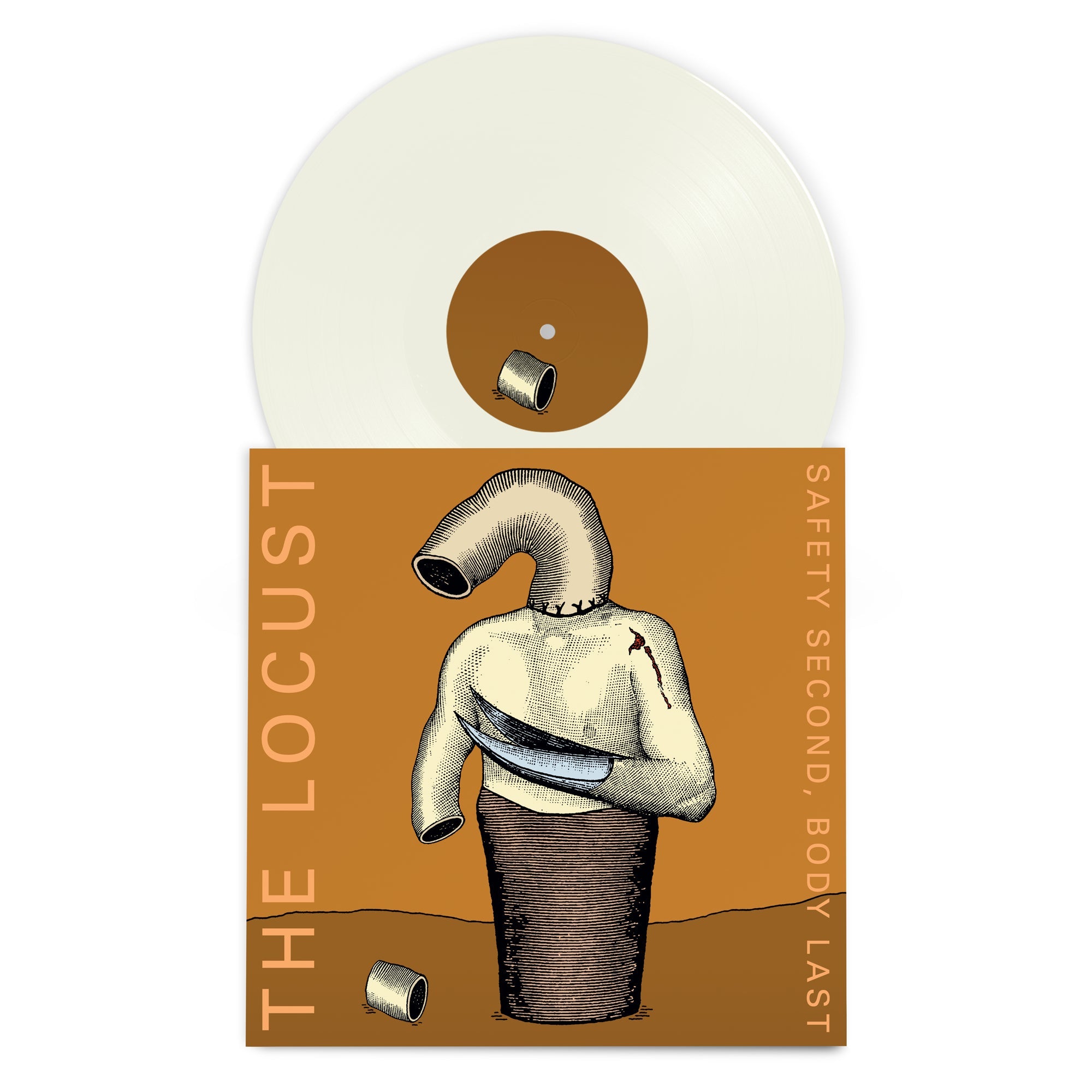 THE LOCUST ‘SAFETY SECOND, BODY LAST' EP - EXCLUSIVE - LTD. 200 - WHITE