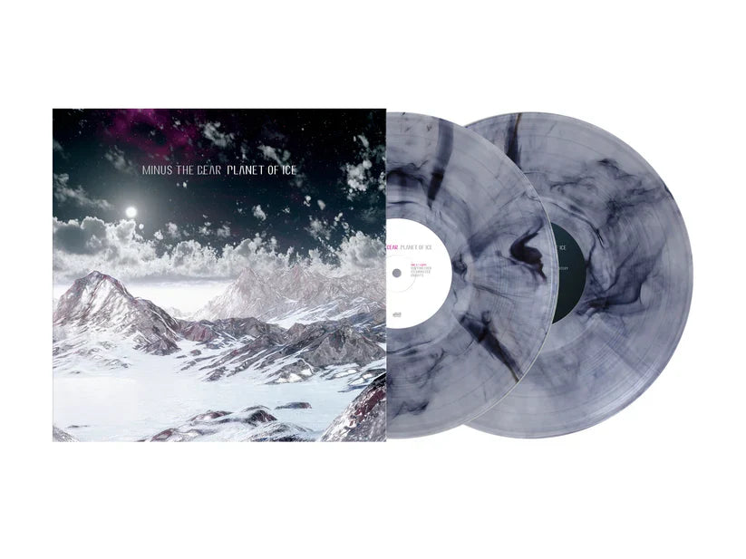 MINUS THE BEAR 'PLANET OF ICE' 2LP - SALT & PEPPER