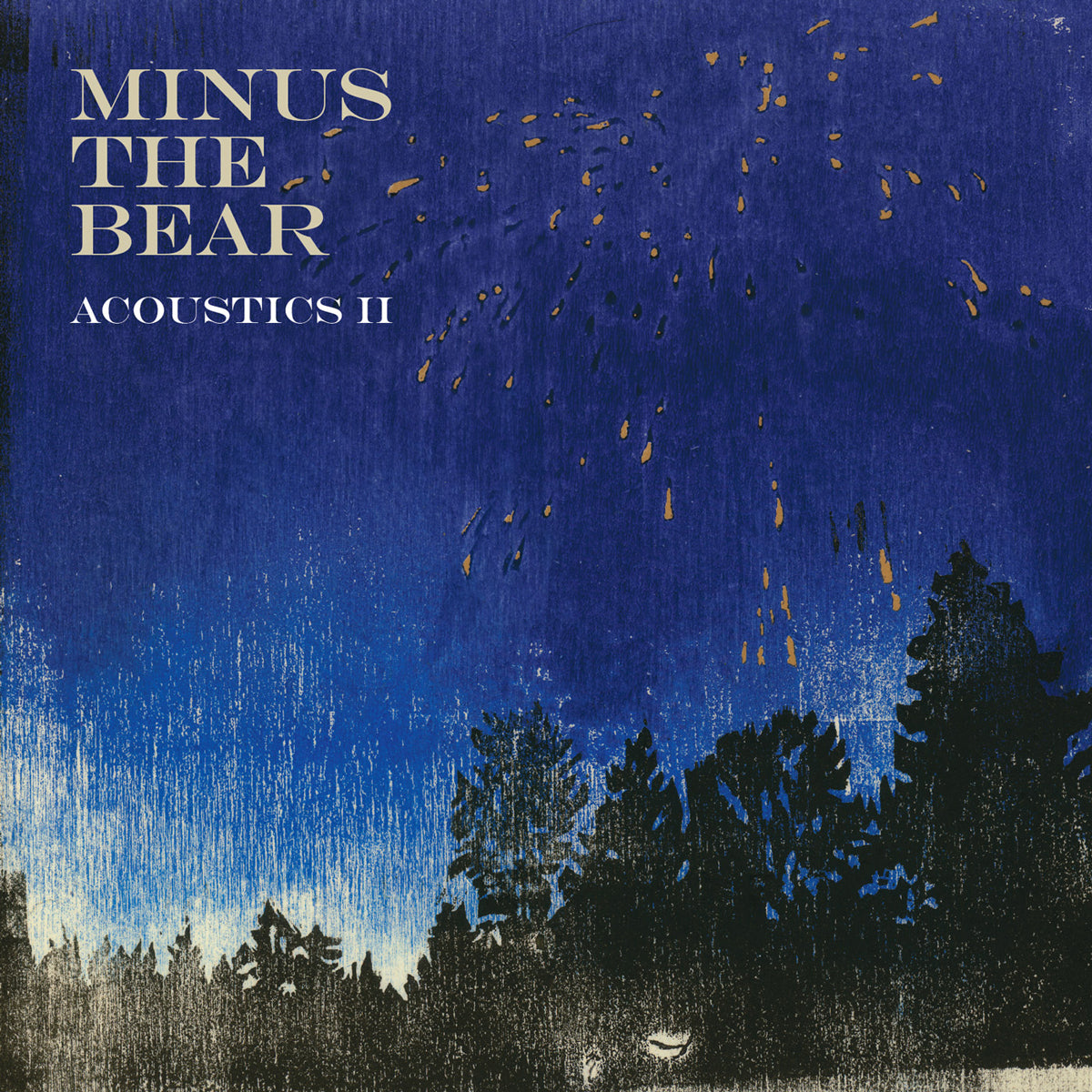 MINUS THE BEAR 'ACOUSTIC II' LP - ORANGE/GREEN