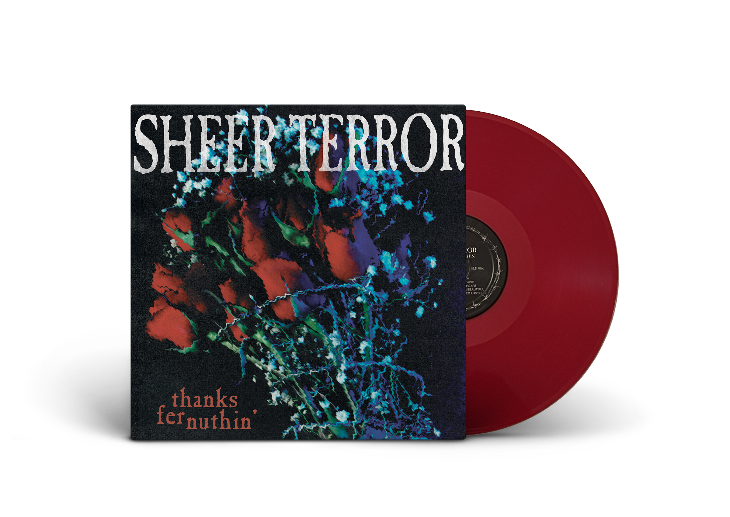 SHEER TERROR ‘OLD NEW BORROWED & BLUE’ LP (Limited Edition – Only 200 Made, Gold Opaque Vinyl)