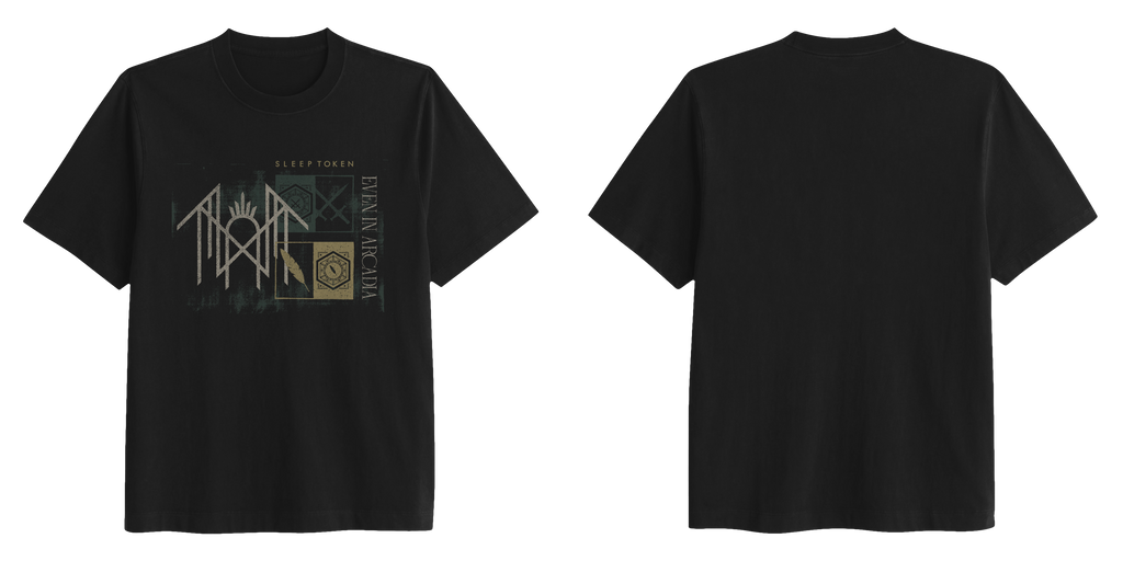 SLEEP TOKEN 'EVEN IN ARCADIA' BLACK T-SHIRT