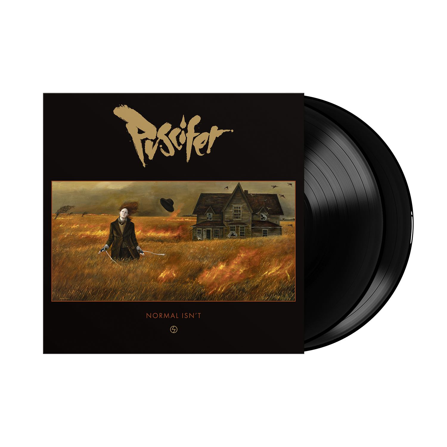 PUSCIFER ‘NORMAL ISN’T’ 2LP - BLACK