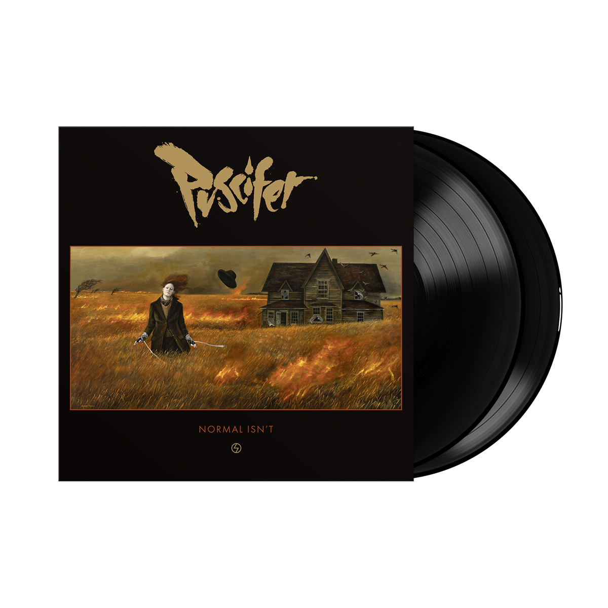 PUSCIFER 'NORMAL ISN'T' 2LP - BLACK