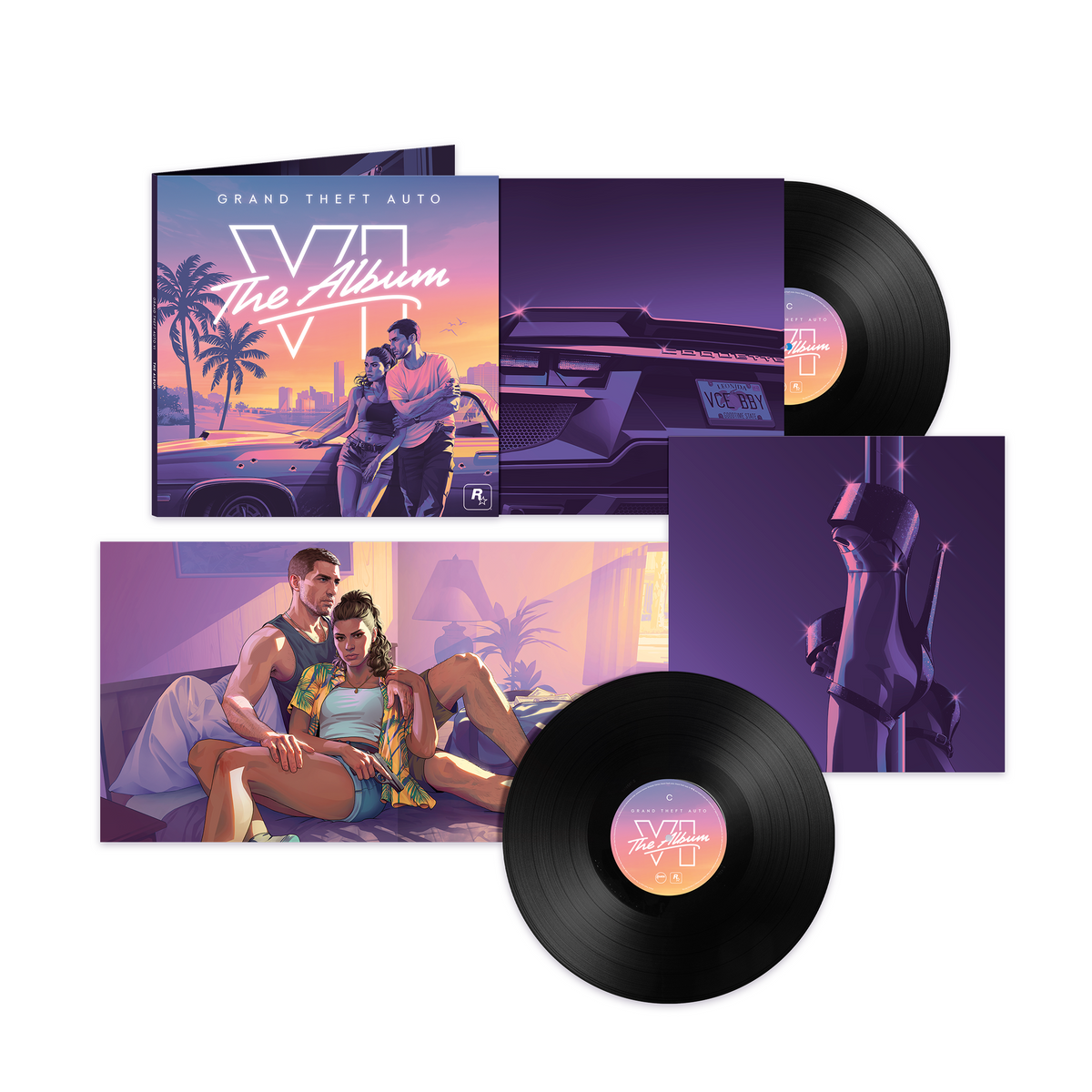 GRAND THEFT AUTO 'GRAND THEFT AUTO VI: THE ALBUM' 2LP