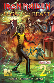IRON MAIDEN LEGACY O/T BEAST VOL 2 NIGHT CITY #2 (COVER A TBD) COMIC BOOK