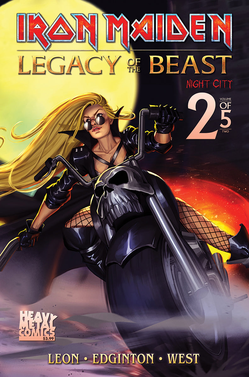 IRON MAIDEN LEGACY O/T BEAST VOL 2 NIGHT CITY #2 (COVER B TBD) COMIC BOOK