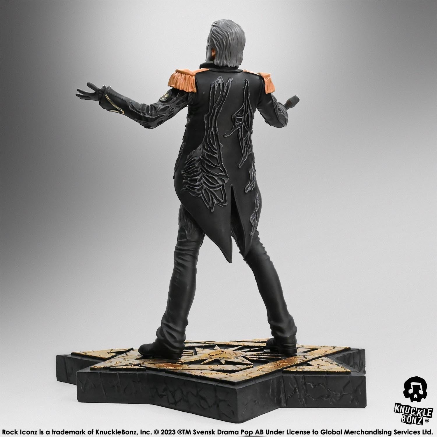 GHOST PAPA EMERITUS IV MILITARY ROCK ICONZ KNUCKLEBONZ STATUE