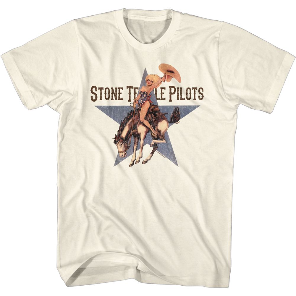 STONE TEMPLE PILOTS - RIDING BRONCO SHIRT