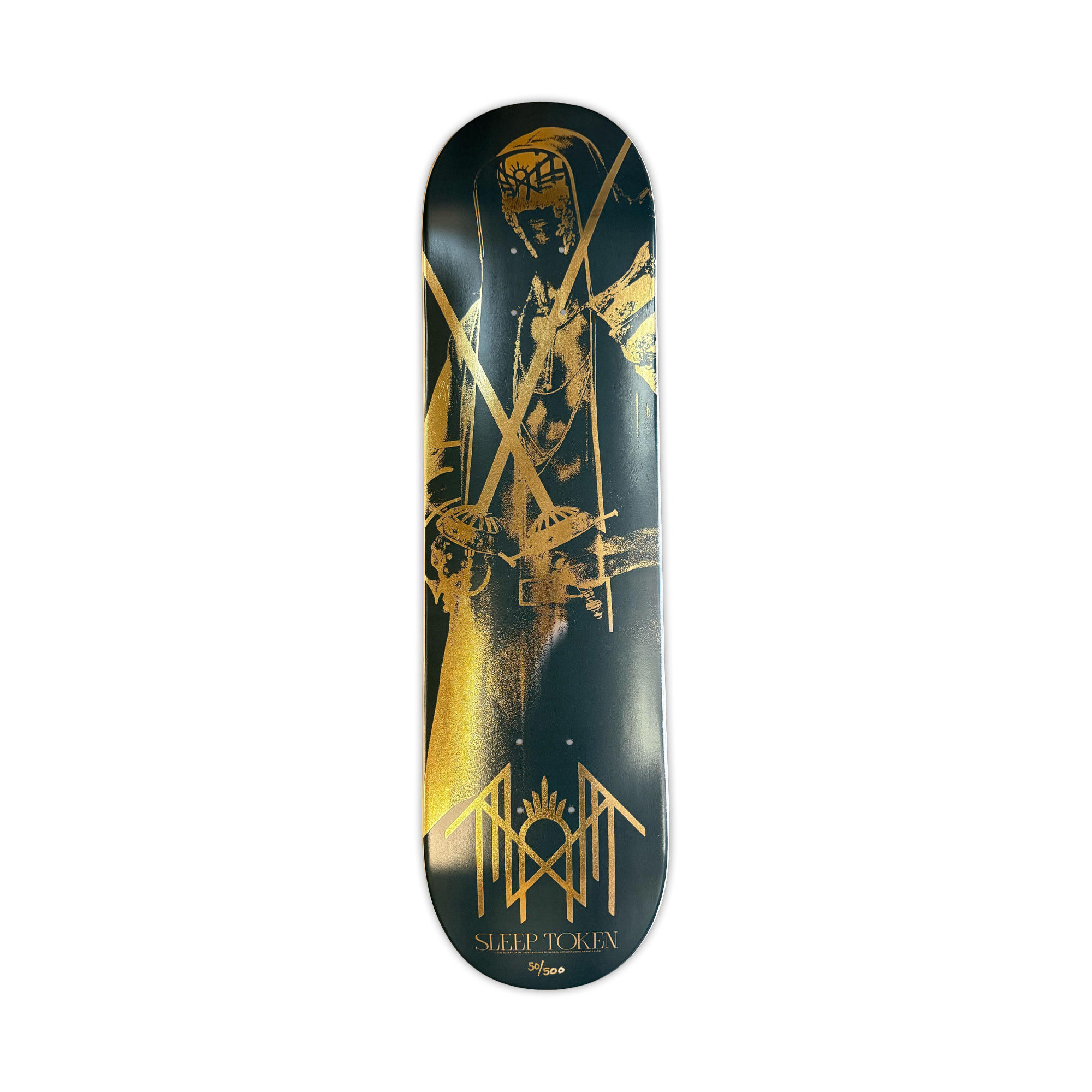 SLEEP TOKEN "EVEN IN ARCADIA" EXCLUSIVE FOIL SKATE DECKS