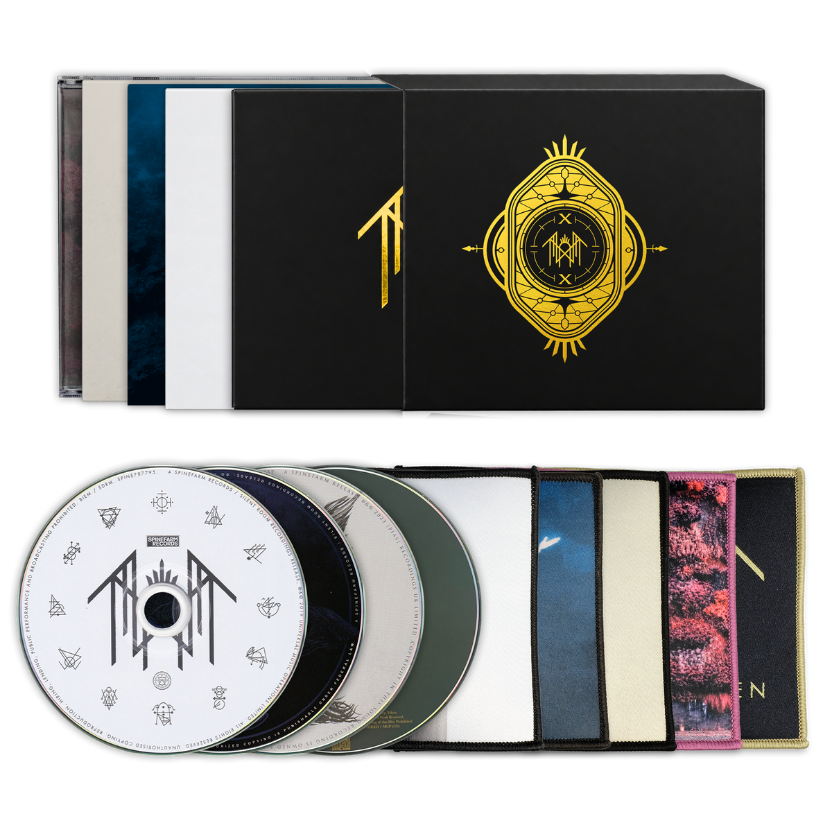 SLEEP TOKEN 10TH ANNIVERSARY CD BOX SET w/ EXCLUSIVE PATCHES