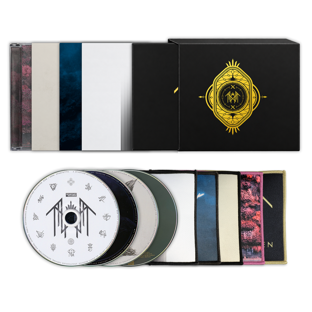 SLEEP TOKEN 10TH ANNIVERSARY CD BOX SET w/ EXCLUSIVE PATCHES