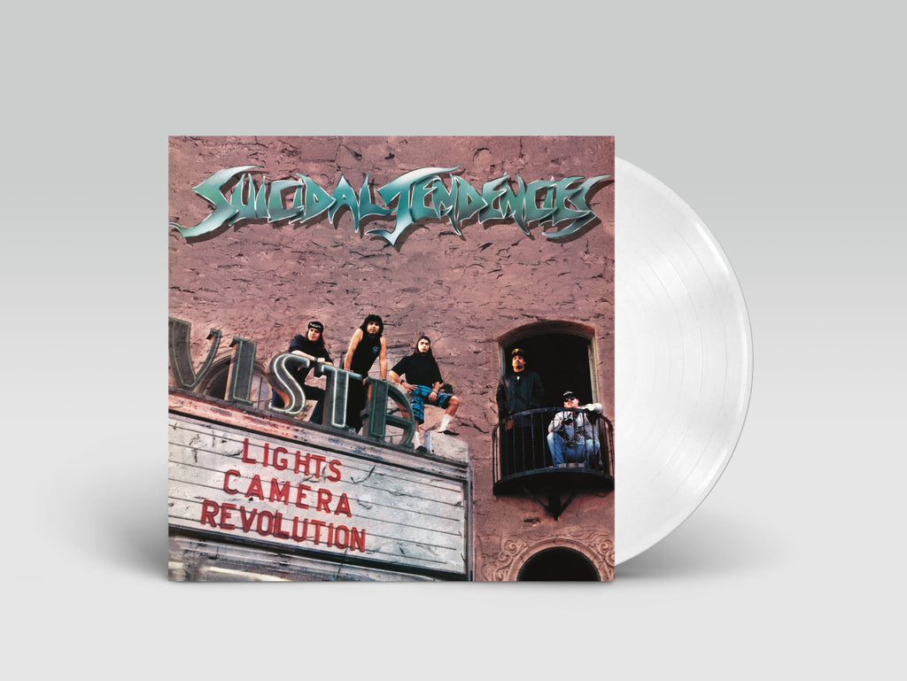 SUICIDAL TENDENCIES ‘LIGHTS CAMERA REVOLUTION’ LP - EXCLUSIVE - LTD. 333 - WHITE