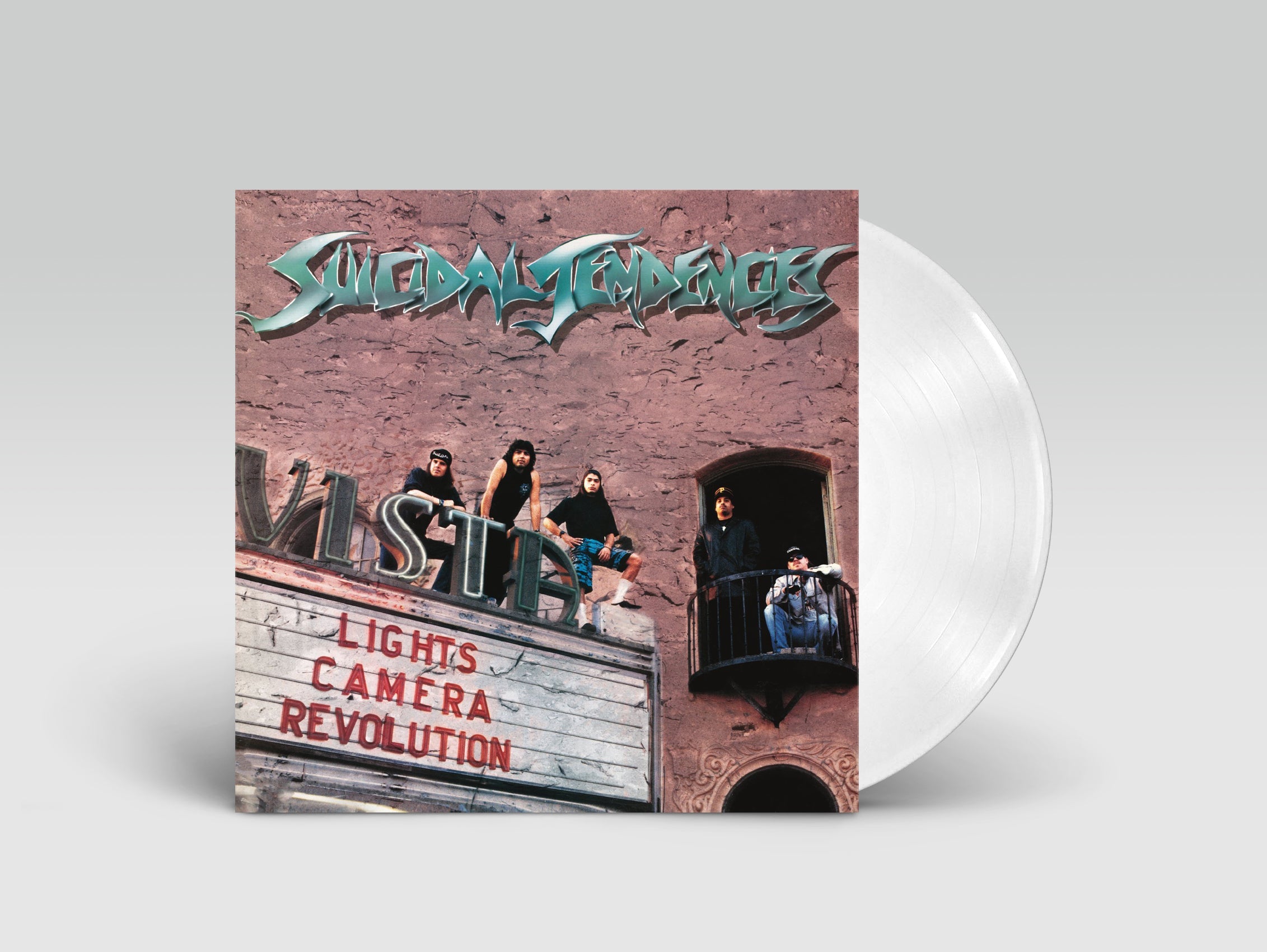 SUICIDAL TENDENCIES ‘LIGHTS CAMERA REVOLUTION’ LP - EXCLUSIVE - LTD. 333 - WHITE