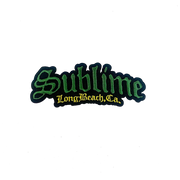 SUBLIME LONG BEACH LOGO EMBROIDERED PATCH