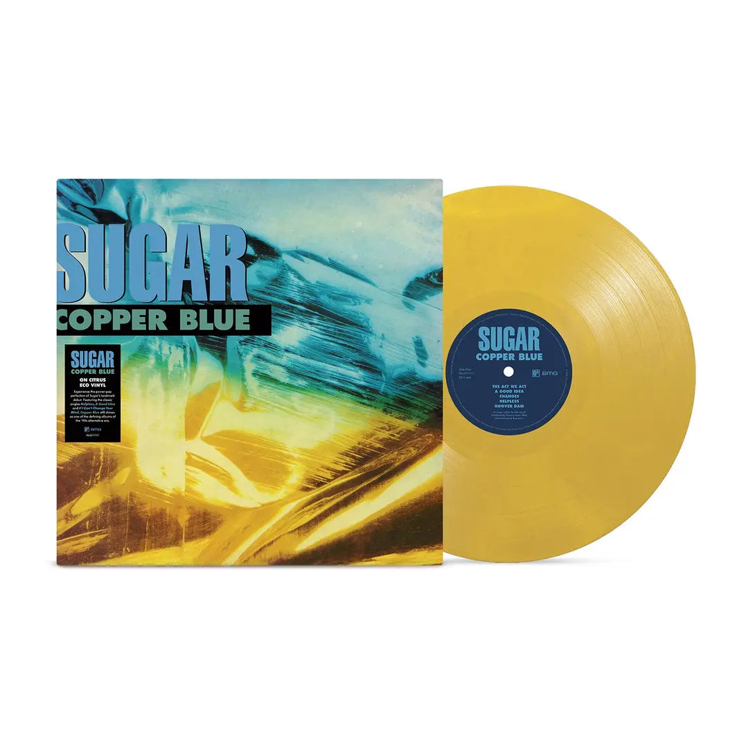 SUGAR 'COPPER BLUE' LP (Citrus Vinyl)