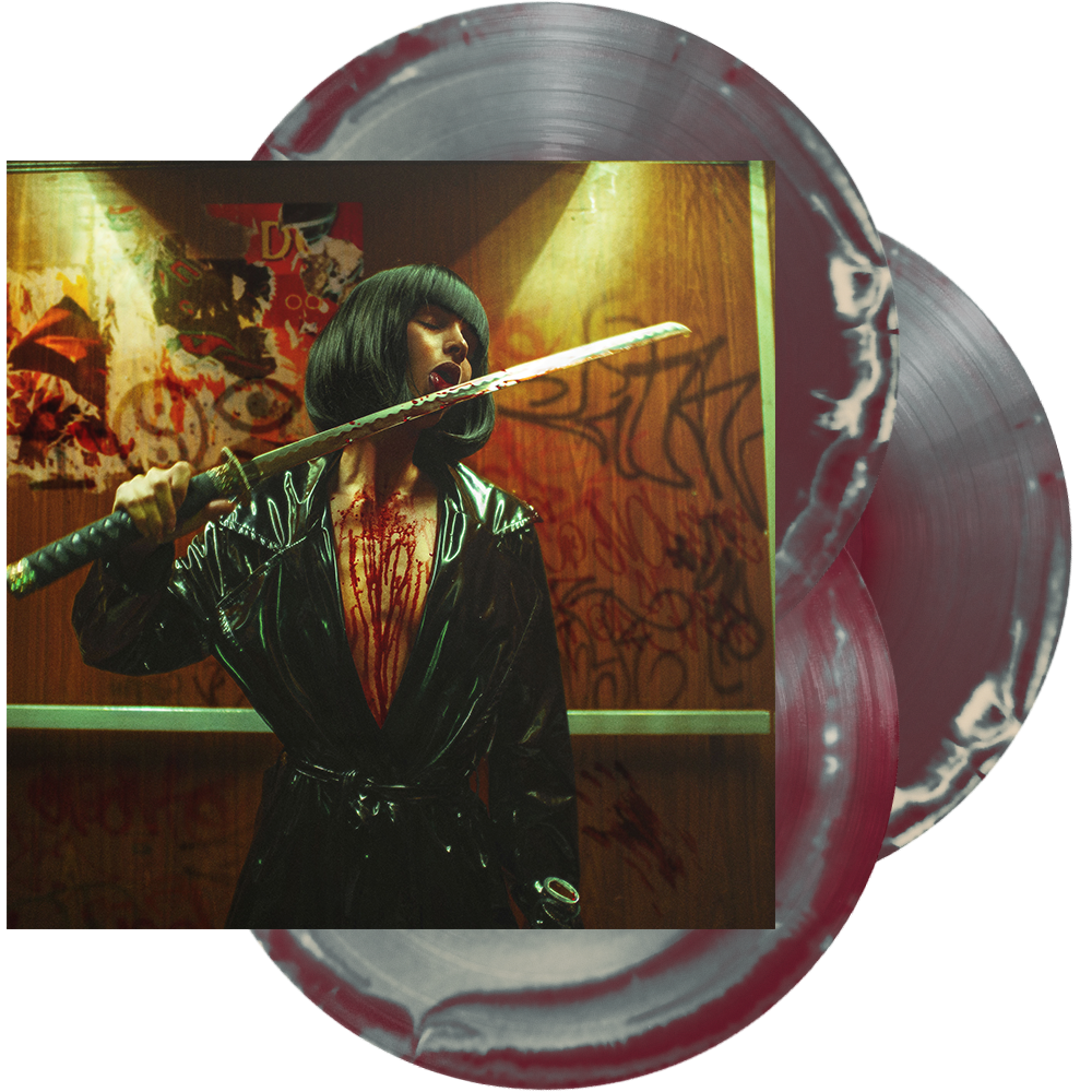BAD OMENS'CONCRETE JUNGLE [THE OST]' 3LP - LTD. 500 - BURGUNDY/SILVER/BONE WHITE