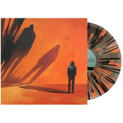 BORN OF OSIRIS ‘THROUGH SHADOWS’ LP LTD. 100 - CLOUDY CLEAR/BLACK ICE/ORANGE/BLACK SPLATTER