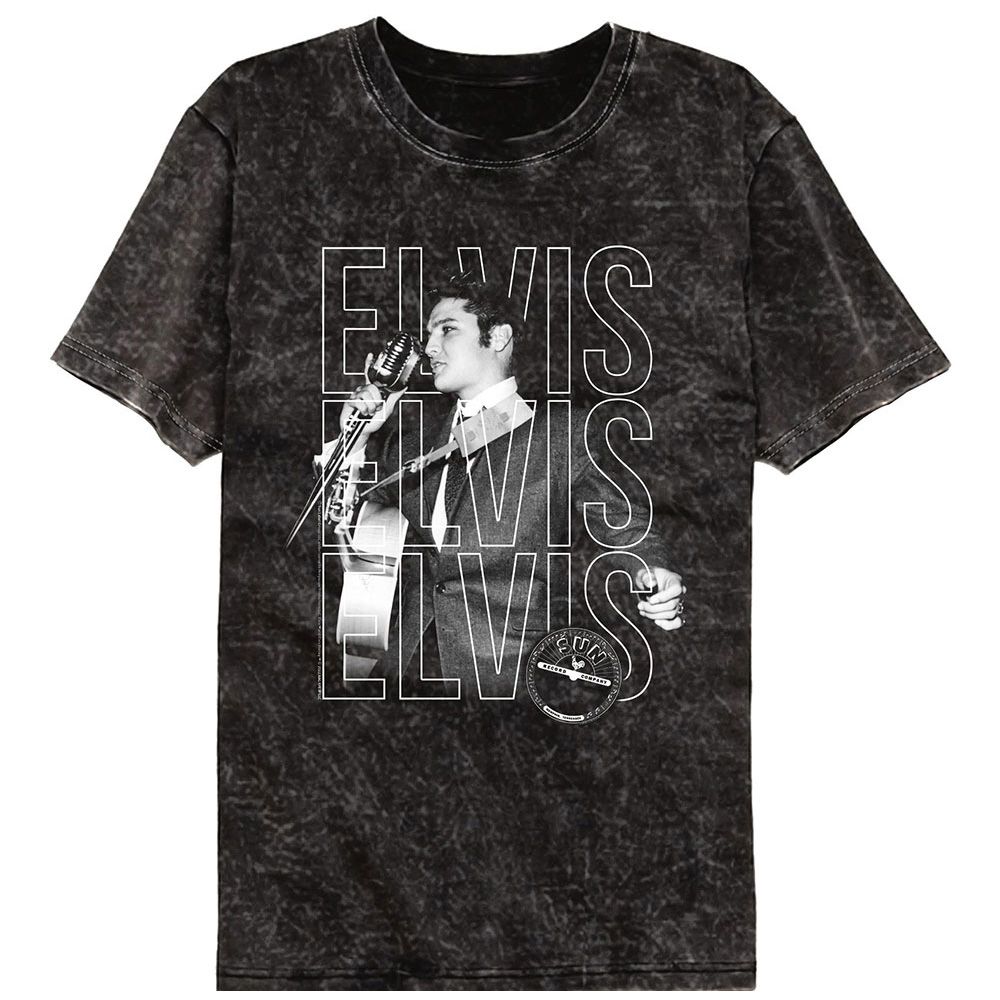 ELVIS SUN RECORDS - SUN RECORDS ELVIS REPEAT SHIRT