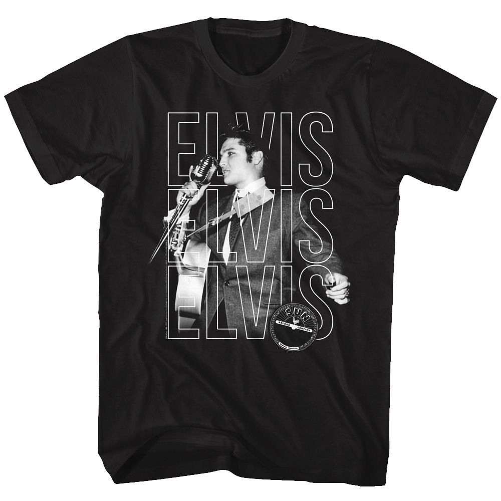 ELVIS SUN RECORDS - ELVIS REPEAT SHIRT