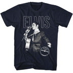 ELVIS SUN RECORDS - ELVIS ON THE MIC SHIRT